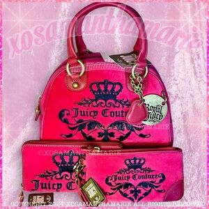 Juicy Couture Bowler Bag Set